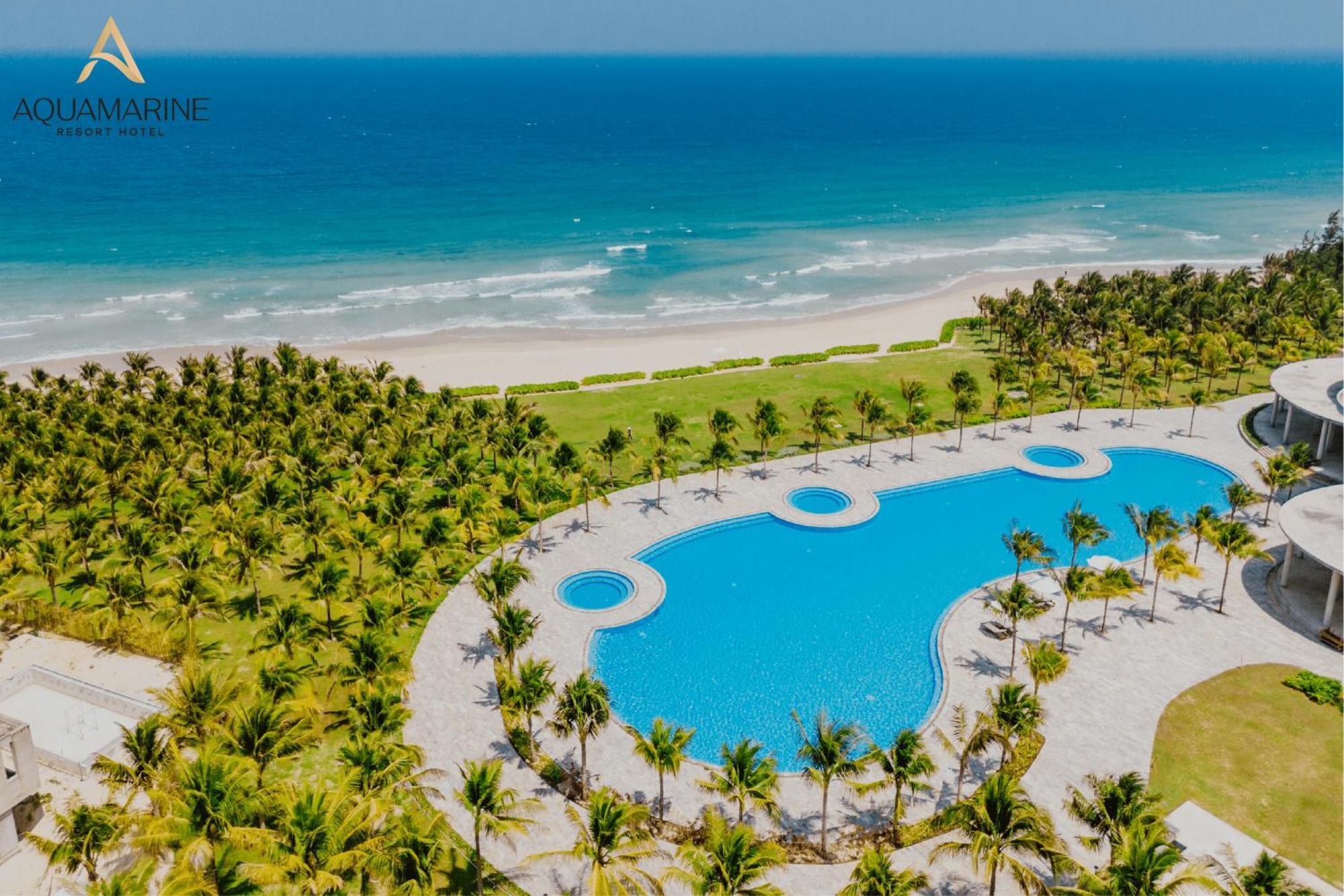 Aquamarine Beachfront Resort & Spa Камрань Экстерьер фото