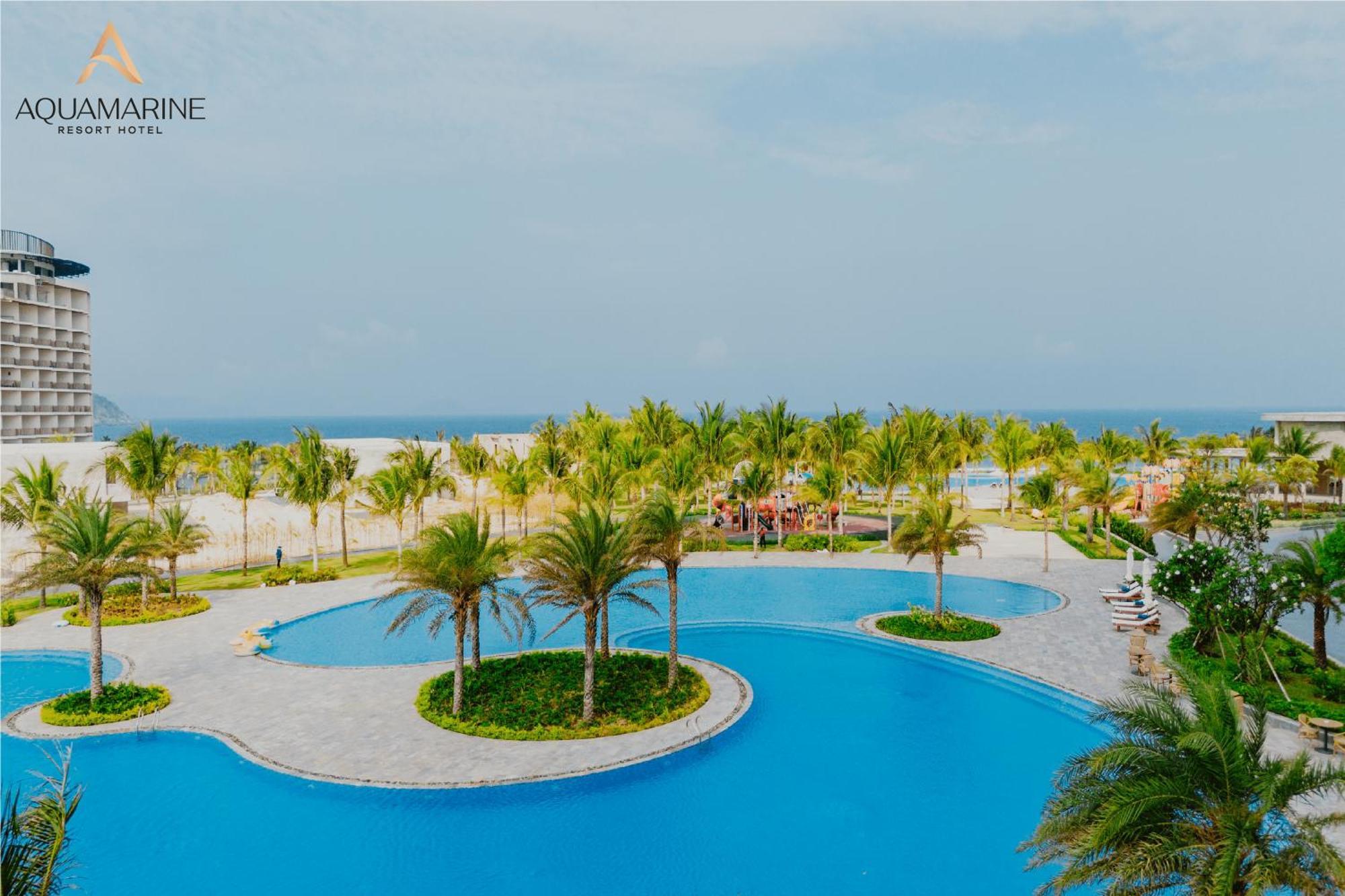Aquamarine Beachfront Resort & Spa Камрань Экстерьер фото