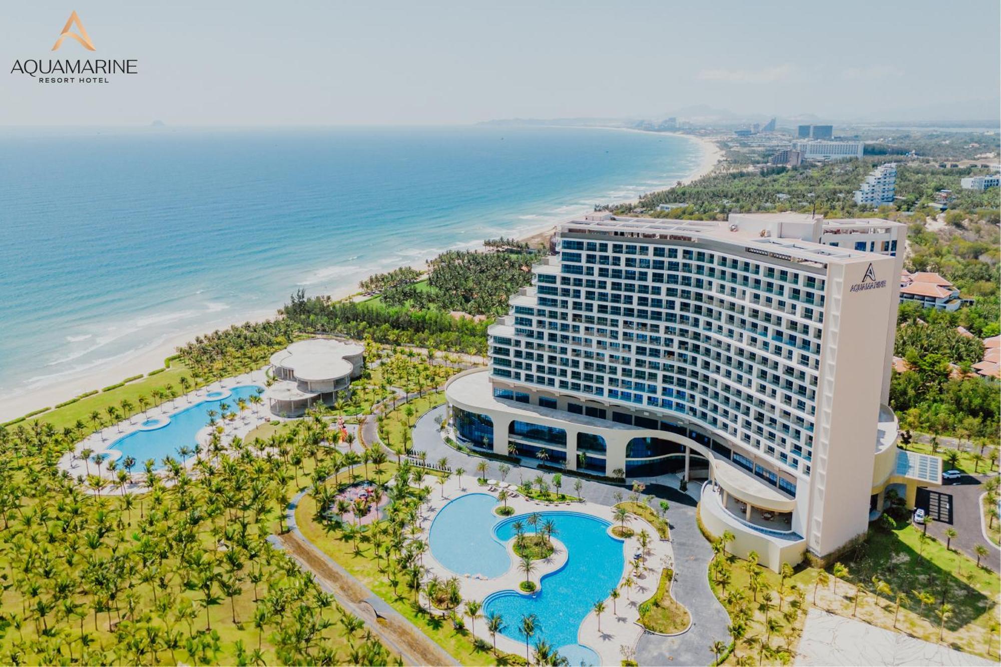 Aquamarine Beachfront Resort & Spa Камрань Экстерьер фото